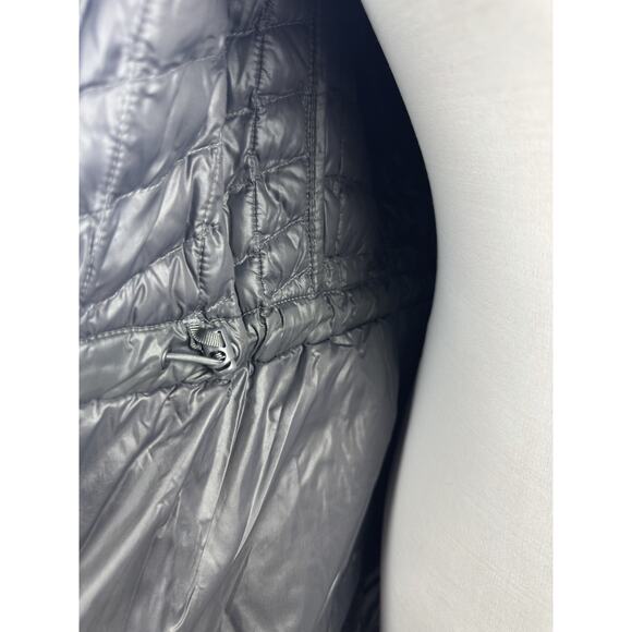 The North Face ThermoBall Parka Jacket Gray Puffer Hooded Outdoor Women's Medium - Picture 9 of 16